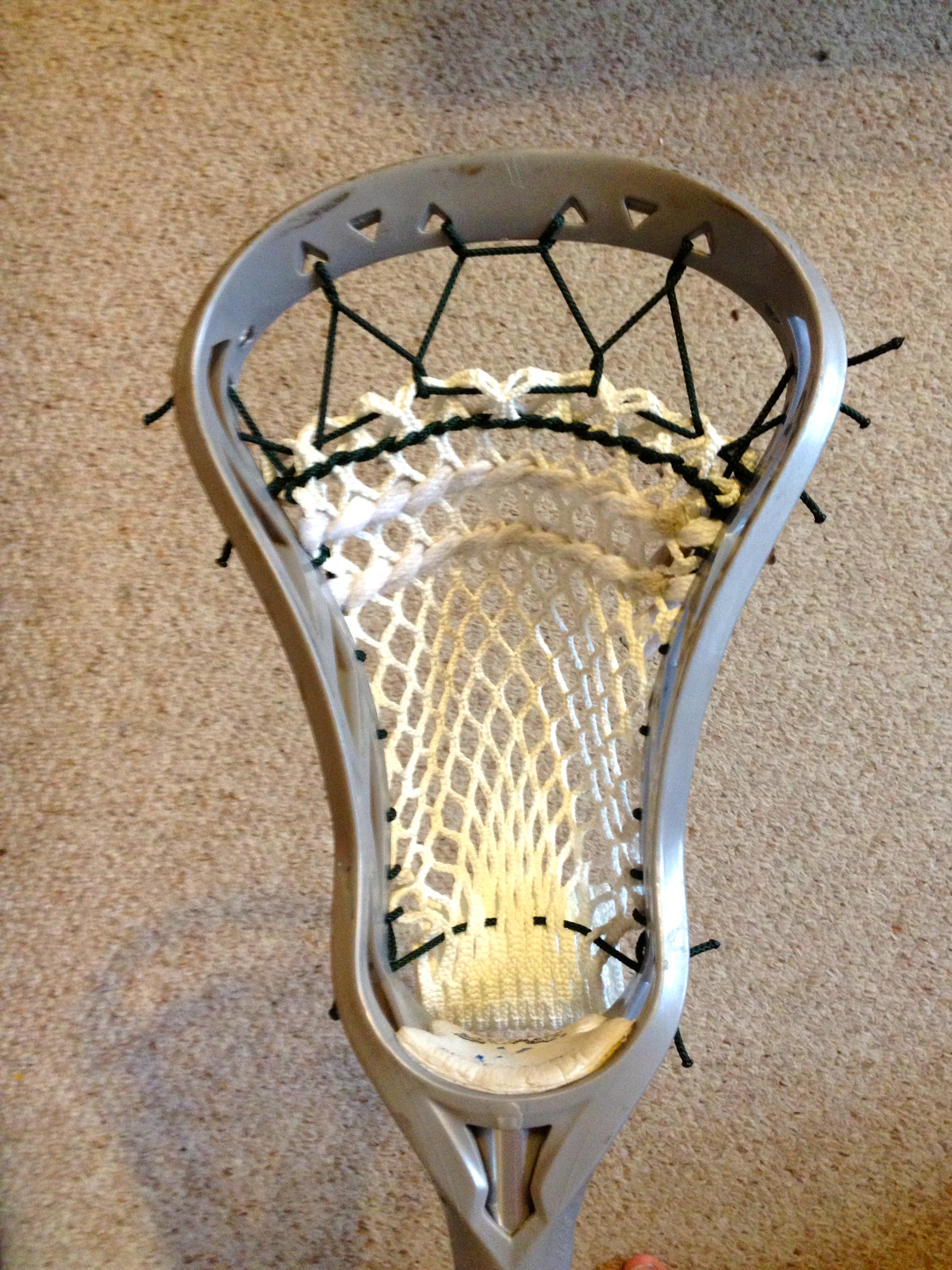 how to string a reebok 9k lacrosse head